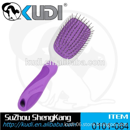 Hot selling grooming product plastic pet slicker comb
